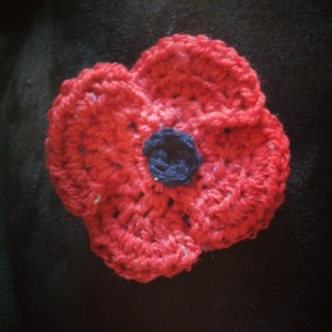 Crochet poppy pattern