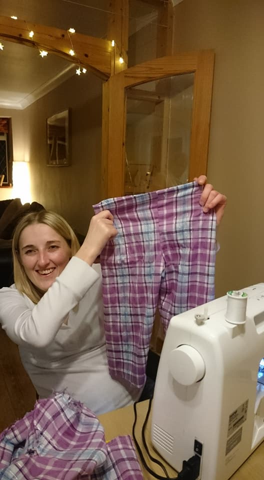 making children's pajamas