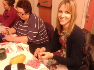 a left handed crocheter!